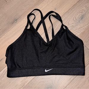 Nike Sports Bra | Women Size Large | Black
